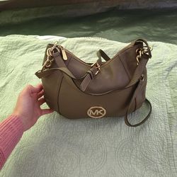 Michael kors gold purse