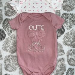 Baby Girl 6-9 Months Bodysuit 