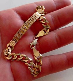 Gold Gonzales bracelet