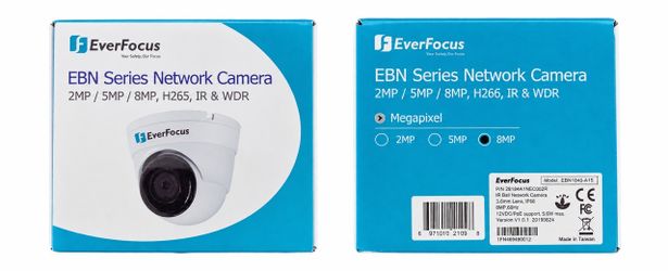 EverFocus EBN1840-A15 8MP IR IP Network Camera