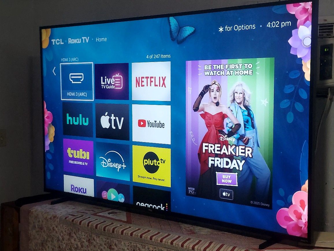 🔴SMART TV TCL 75" 4K ROKU LED HDR DOLBY VISION FULL UHD 2160p🟢 ( NEGOTIABLE ) 🟠FREE DELIVERY 🔴