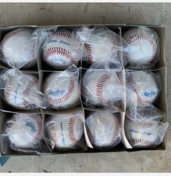 New In Plastic 14U Rawlings Baseballs