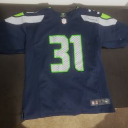 SEAHAWKS JERSEY FOR YOUTH SIZE LARGE