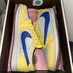 Jordan 1 Low Travis Scott Canary 