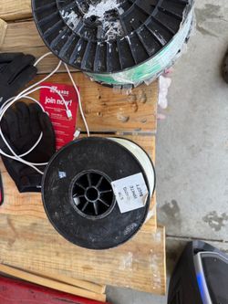 White Stranded Wire Spool 500 ft
