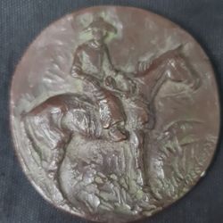 Joe Beeler Bronze Medallion