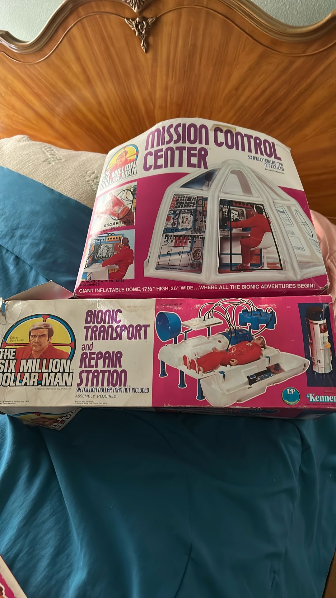Vintage Six Million Dollar Man Toys