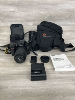 Nikon D7500 DSLR Camera w/55-200mm Lens (PO1022497)