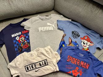 4T Boys T-Shirt Bundle – 31 Shirts – $20