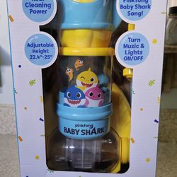 Pinkfong Baby Shark Children's Vacuum With Real Suction Power
