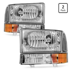 99-04 Ford Super Duty Headlights 