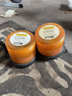 Buyers Products Amber Magnetic Mount Strobe Light – 12–48