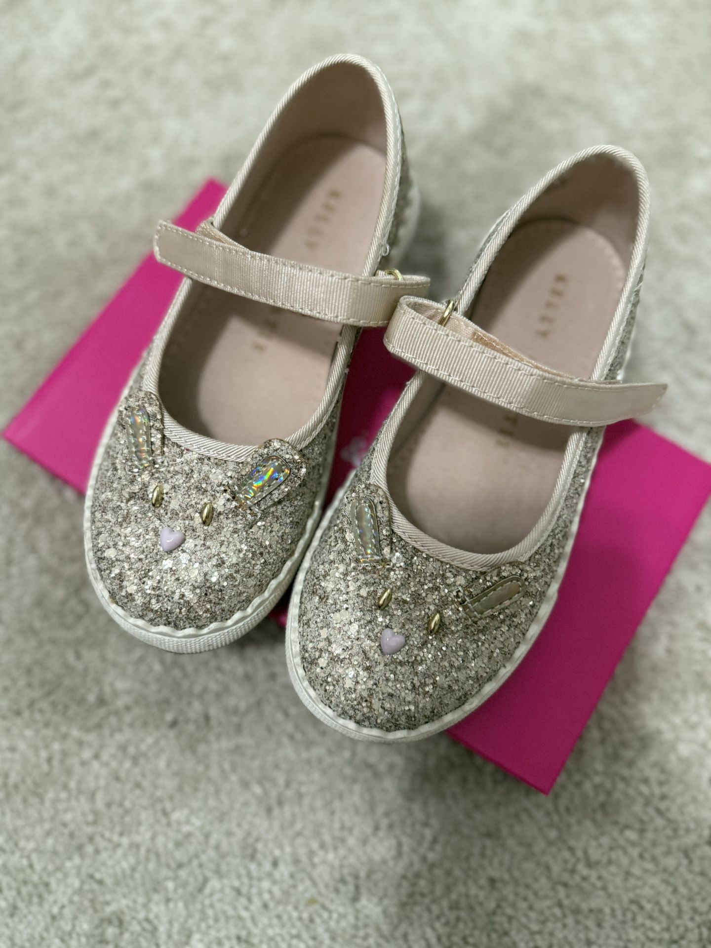 Kids Gold Shoes