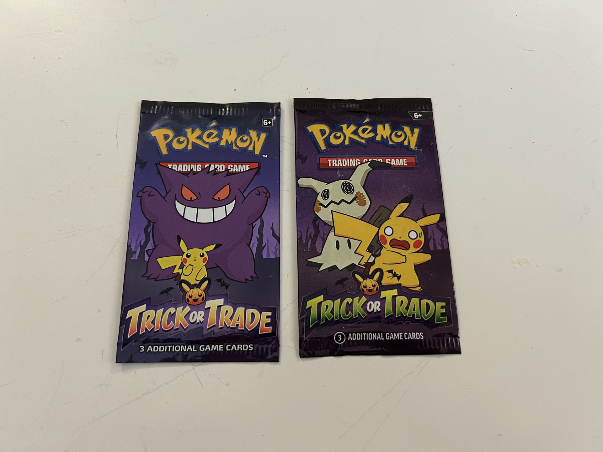 Pokemon 2023 Trick or Trade Gengar & Pikachu | Mini Booster Pack
