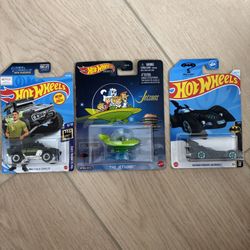 Brand New Unopened Hot Wheels Diecast Car Movie 3 Pack
