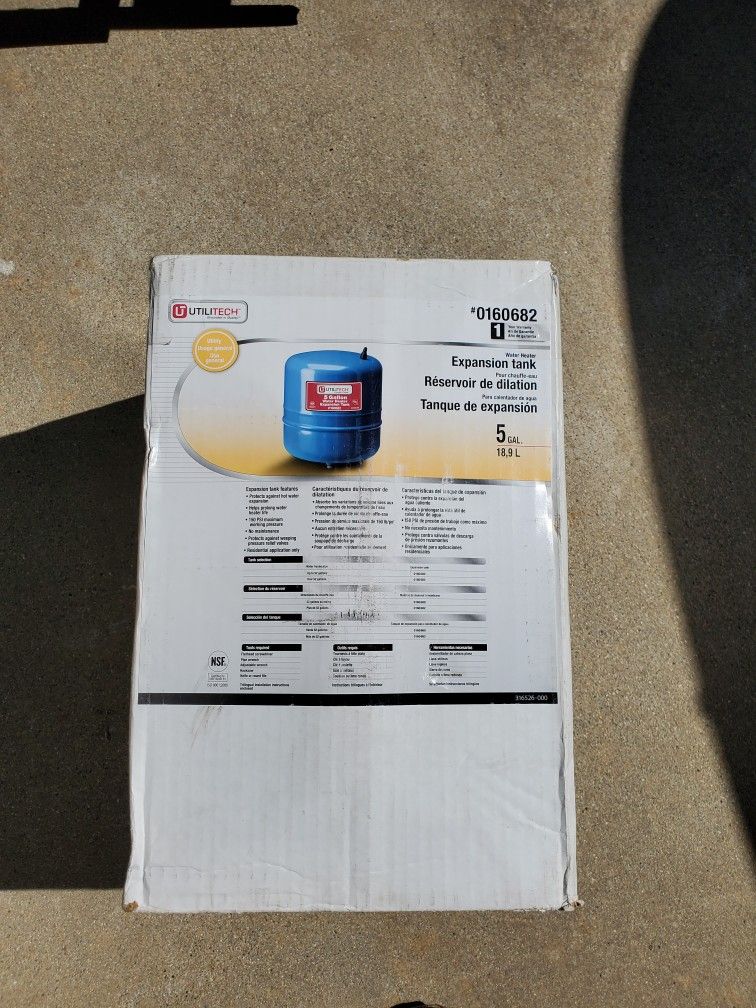 Water heater Expansion tank