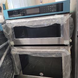 New KitchenAid 30" Stainless Steel Microwave Oven Combo 