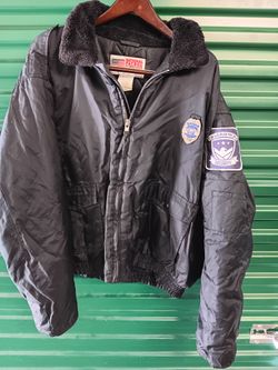 Black Security Jacket. 