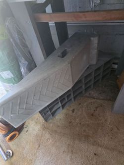 Heavy duty Plastic Car Ramps used