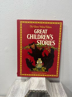 VINTAGE Great Children's Stories The Classic Volland Edition Frederick Richardson HC
