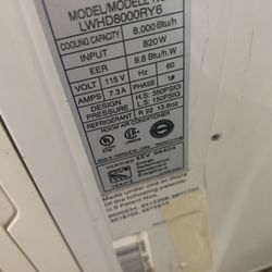 Air Conditioner 8,000 BTU 