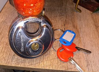 Stainless Steel Hardened Shackle Lock