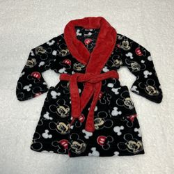 Disney Toddler Mickey Mouse Soft Fleece Bathrobe 