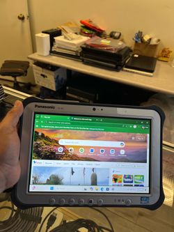 Panasonic FZ-G1 laptop/tablet touchscreen I5-3437 @ 1.90ghz  8GB RAM  180 GB SSD  WIN 11 pro.  No trades, pick up only