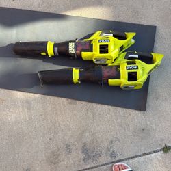NOT TESTED Ryobi Lithium Ion Leaf Blower