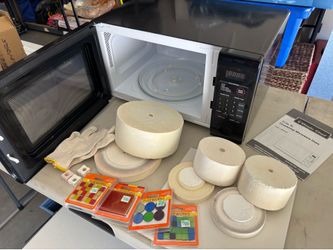 Microwave kiln supplies and accessories.