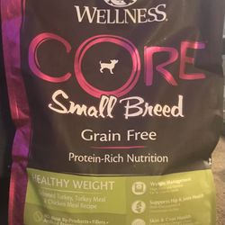 WELLNESS CORE SMALL BREED HEALTHY WEIGHT DOG FOOD