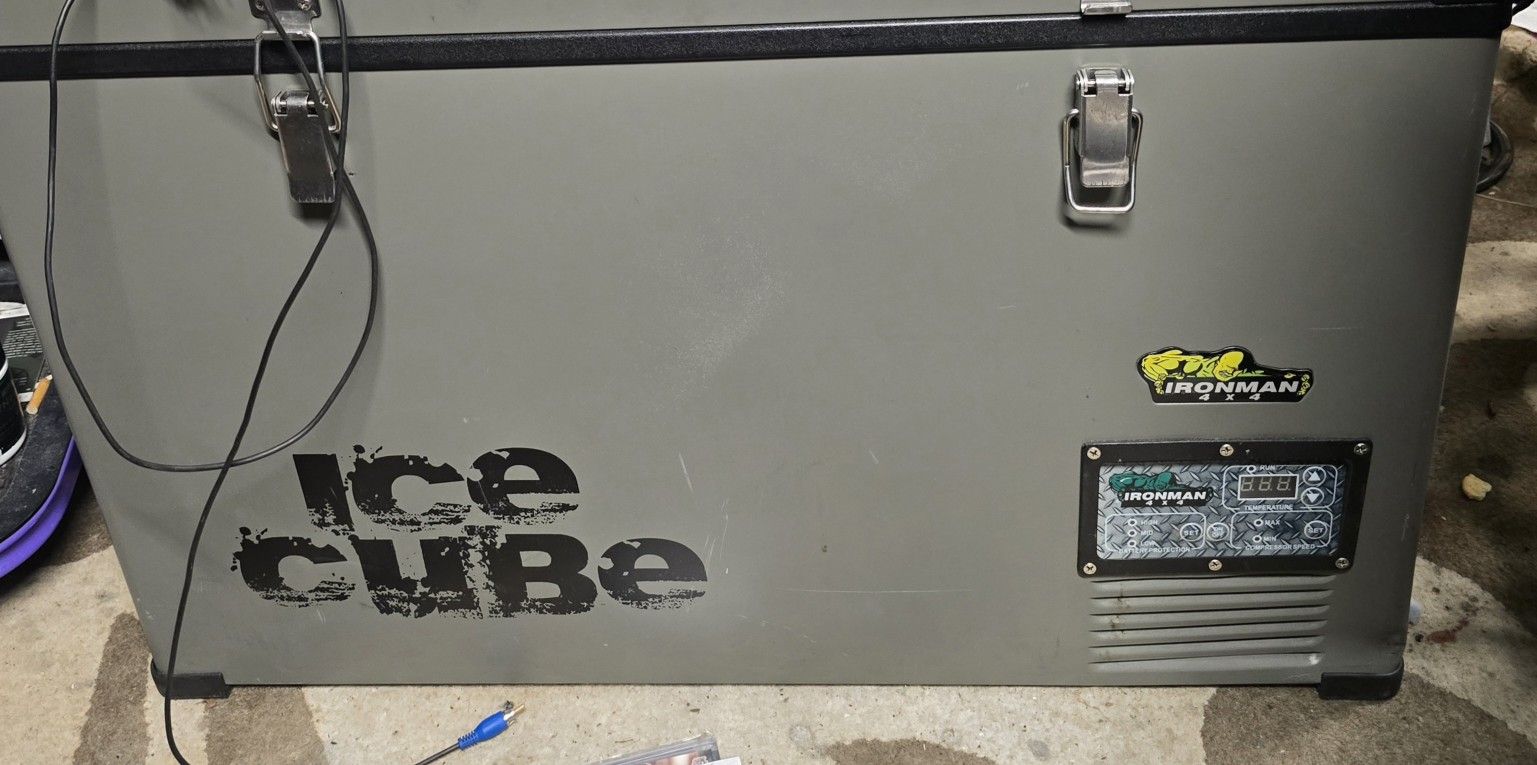 Iron Man Ice Cube Portable Fridge Freezer 