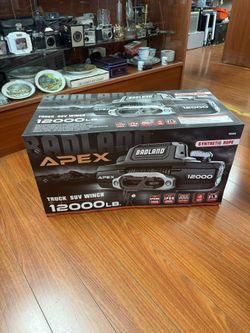Badland Apex 12,000 lb. Winch with Synthetic Rope and Wireless Remote