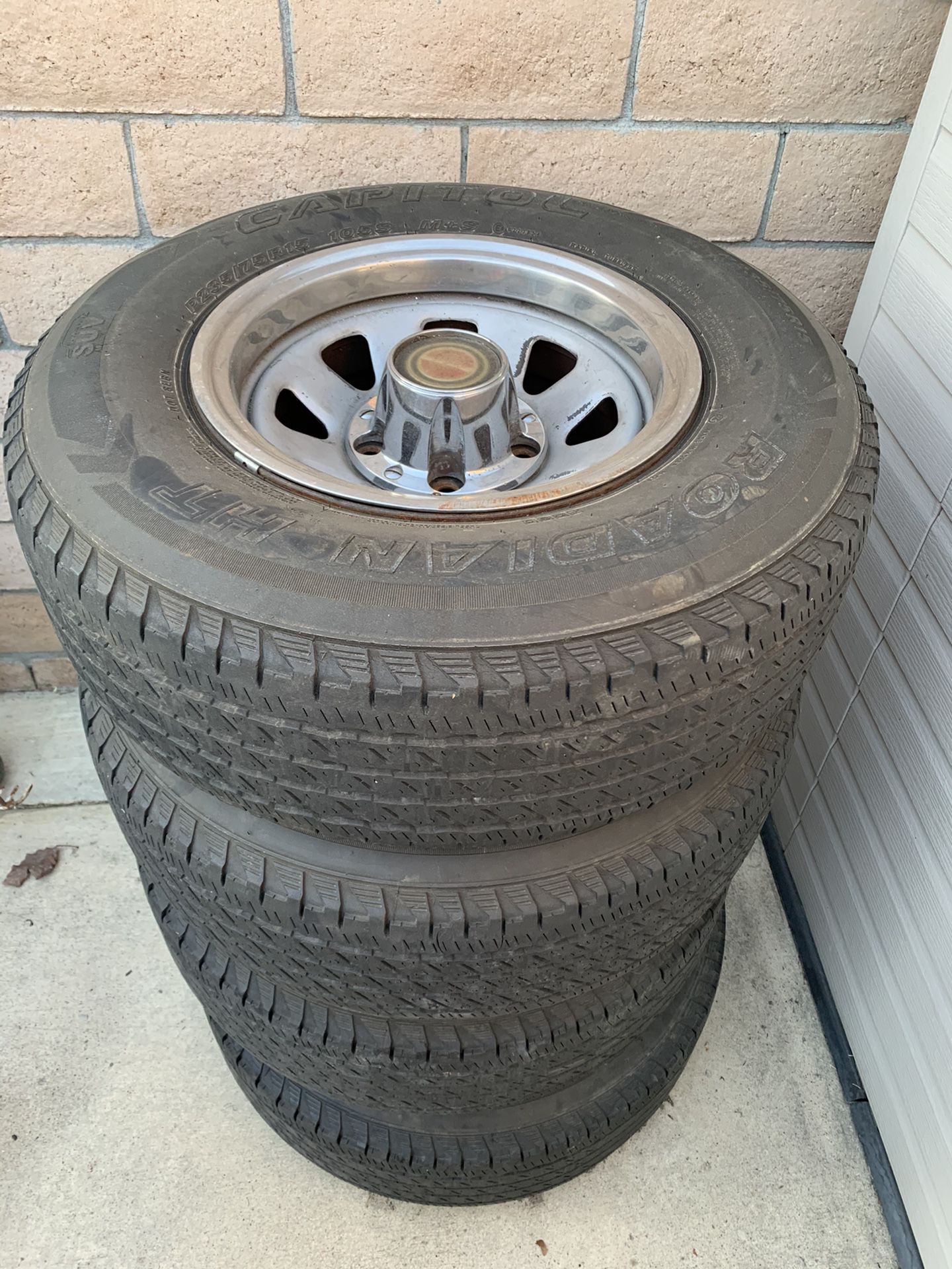 Ford Bronco Wheels and Tires 31x10.5x15 fit F150 Dodge Jeep