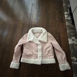 Celebrity Pink Women’s Corduroy And Sherpa Jacket