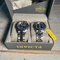 Invicta His and Hers Watch Set 