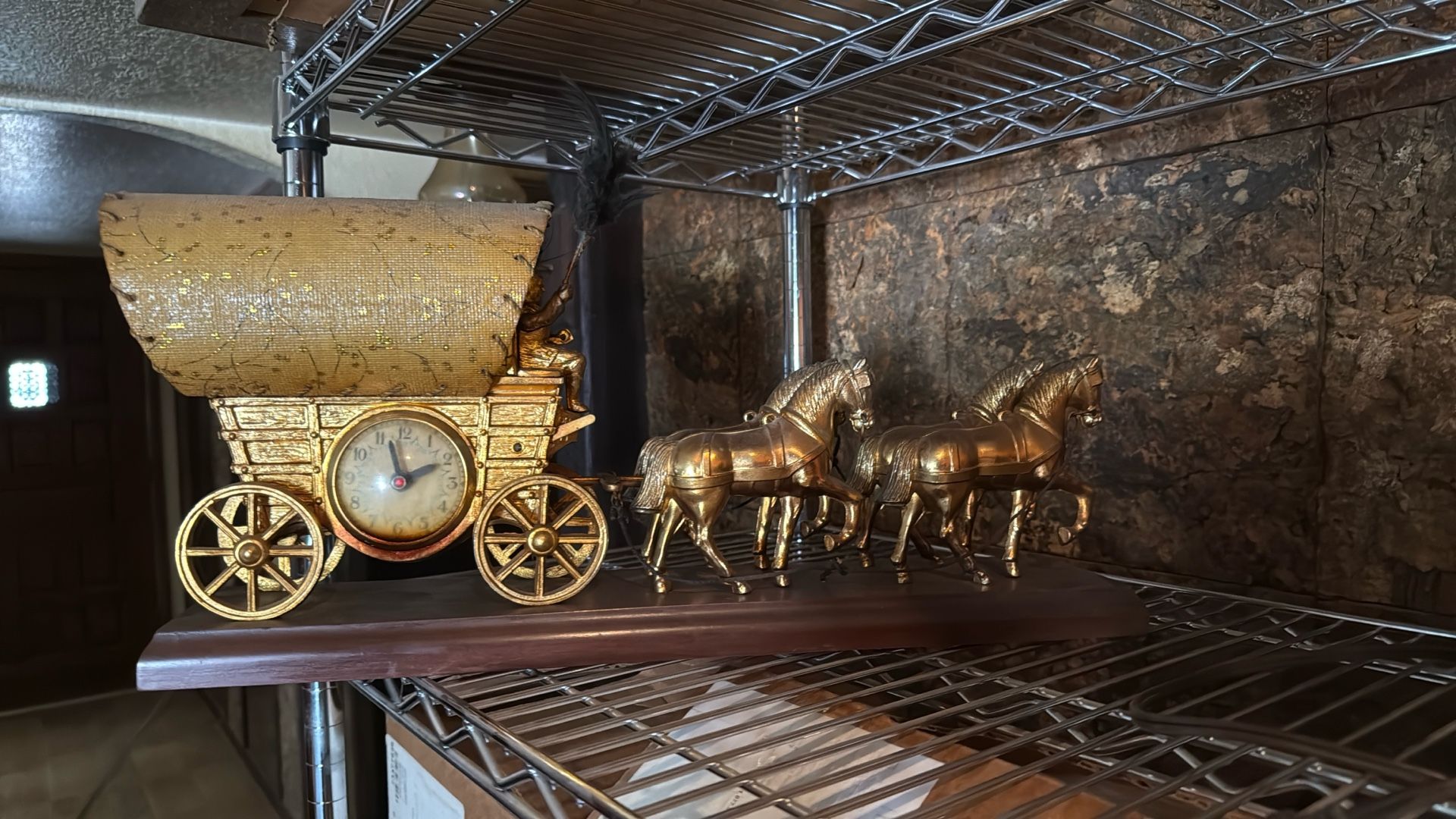 1970 Horse Clock