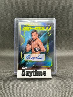 Caio Borralho 2025 Topps Finest UFC Showstoppers Base Auto #SSA-CB
