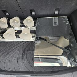 bathroom lights and medicine cabinet 