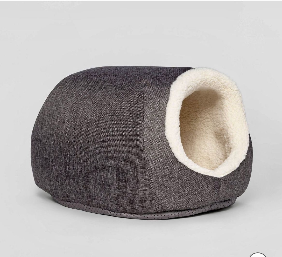 🐾 Cozy Pet Cave Dog & Cat  Bed – Boots & Barkley – Gray –  🐶🐱