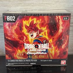 Blazing Aura Booster Box Dragon Ball Fusion World