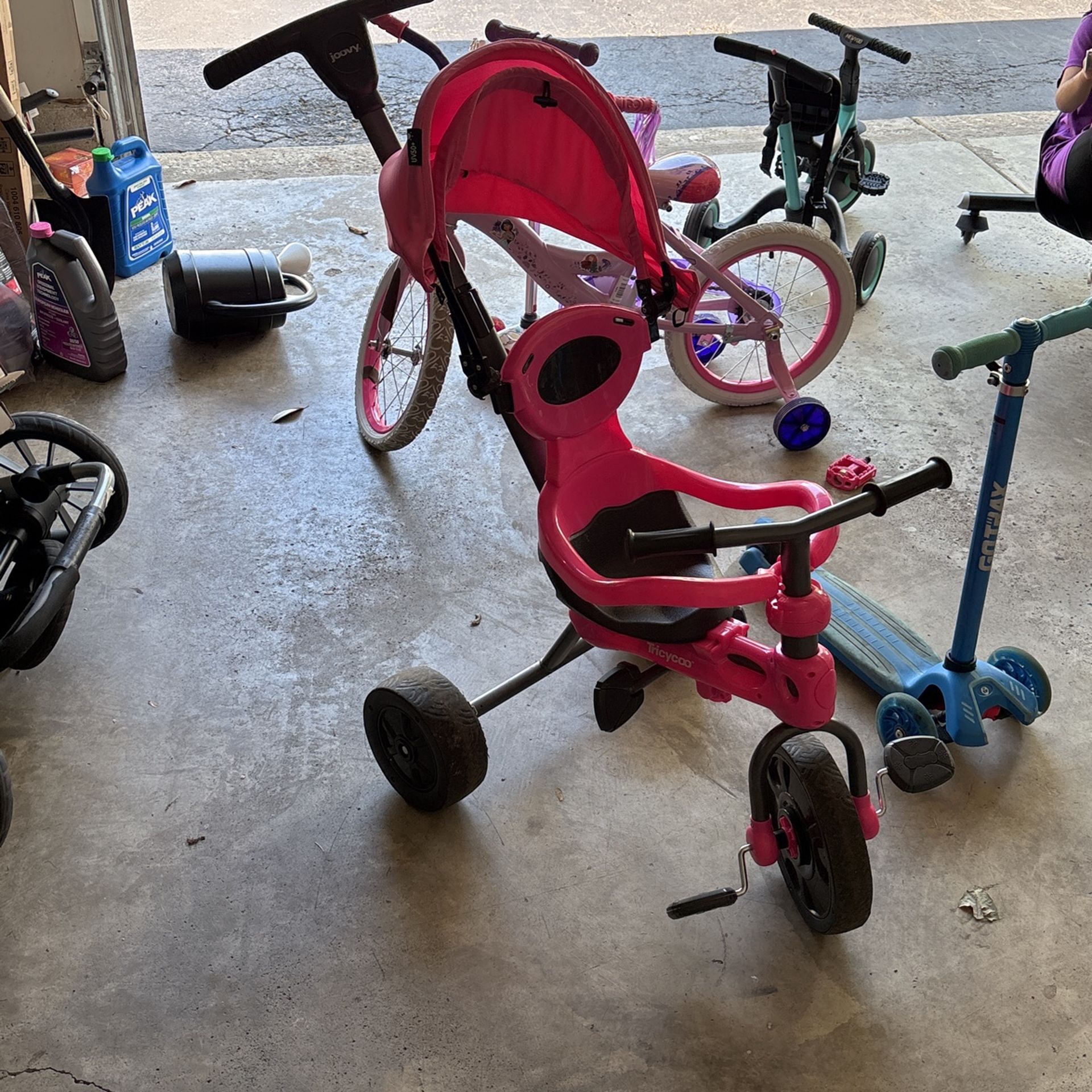 Pink Bike For 1-3 Year Olds