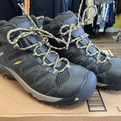 Keen Mens Keen Dry Waterproof Steel Toe Size 10D Boots