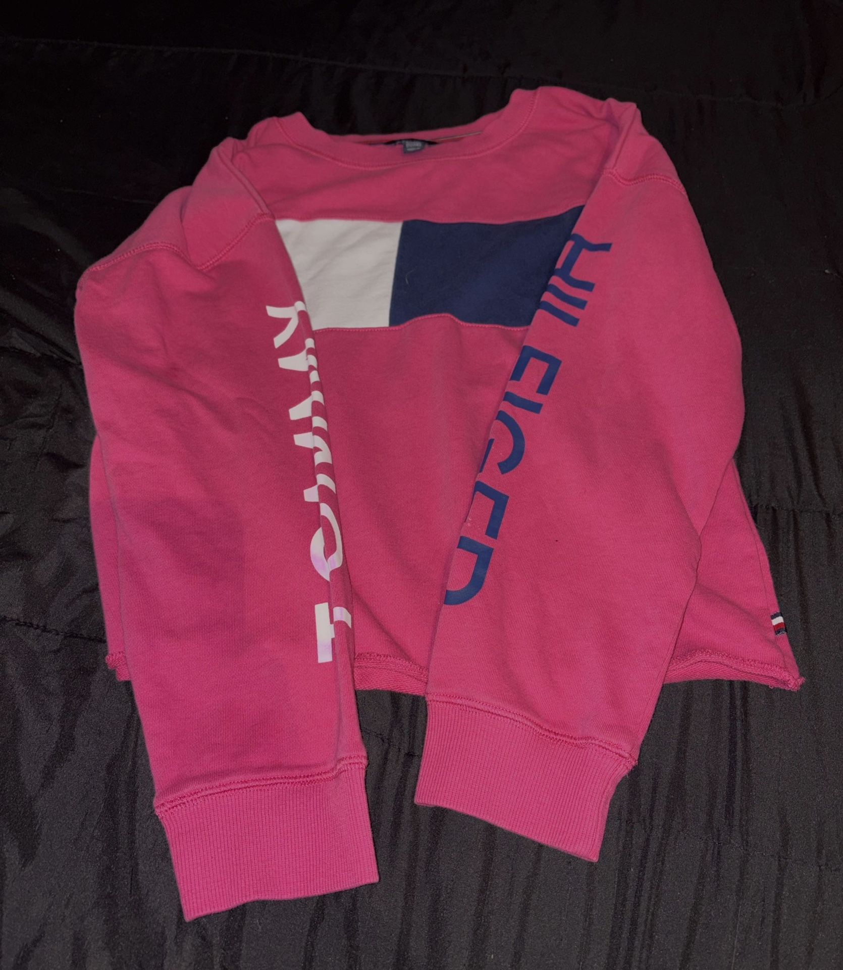 Tommy Hilfiger Pink Logo Sweatshirt
