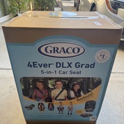 Graco 4Ever DLX Grad 5-in-1 Car Seat, Harrison. Brand new in open box. Retails for $388 + tax