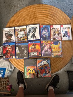 🎮 NINTENDO SWITCH, PS5 & PS4 VIDEO GAME LOT – GREAT CONDITION!