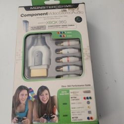 Xbox 360 AV TV Cable 