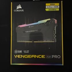 Vengeance (RGB) Pro DDR4 (2x16) 32GB 3600 