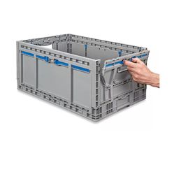 Uline Collapsible Straight Wall Container Organizer Bin