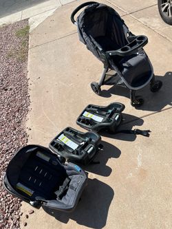 Graco Car seat - Stroller combo. Clicks in and out